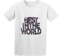 Best in The World Cm Punk T-Shirt Casual Graphic Comfortable Tees White S