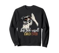 Best Jack Russell Dad Ever Men Daddy Dog Lover Día del Padre Sudadera