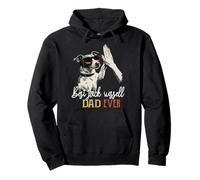 Best Jack Russell Dad Ever Men Daddy Dog Lover Día del Padre Sudadera con Capucha