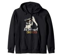 Best Jack Russell Dad Ever Men Daddy Dog Lover Día del Padre Sudadera con Capucha