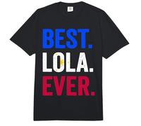 Best Lola Ever Love Lola Día de la Madre Abuela Cumpleaños Comfort Colors Adult Heavyweight T-Shirt