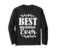 Best Mama Ever Happy Mothers Day For Mom Mommy Manga Larga
