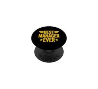 Best Manager Ever PopSockets PopGrip Adhesivo