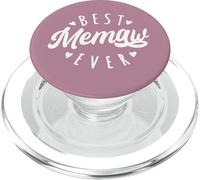 Best Memaw Ever - Modern Calligraphy Font Mother's Day Memaw PopSockets PopGrip para MagSafe