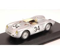 Best Model PORSCHE 550 RS N.34 DNF LM 1957 STOREZ-CRAWFORD 1:43