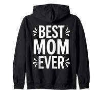 Best Mom Ever - Family Bond Hijo Hija Mamá Día de la Madre Sudadera con Capucha