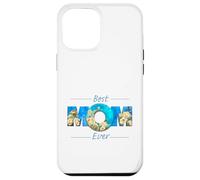 Best Mom Ever Mother's Day Blue Vibrant Roses for Mum Mother Carcasa para iPhone 12 Pro Max
