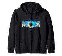 Best Mom Ever Mother's Day Blue Vibrant Roses for Mum Mother Sudadera con Capucha