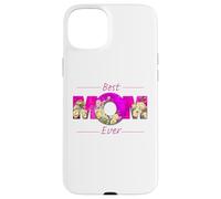 Best Mom Ever Mother's Day Pink Vibrant Roses for Mum Mother Carcasa para iPhone 15 Plus