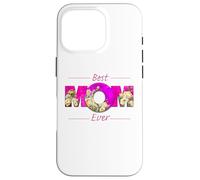 Best Mom Ever Mother's Day Pink Vibrant Roses for Mum Mother Carcasa para iPhone 16 Pro