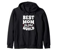 Best Mom In The World Cute Lovely Saying For Mothers Women's Sudadera con Capucha