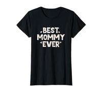 Best Mommy Ever Floral Family Love Hearts Camiseta
