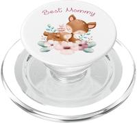 Best Mommy - Mother's Day Cute Mom & Baby Dear Graphic PopSockets PopGrip para MagSafe
