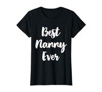 Best Nanny Ever Funny Cute Camiseta