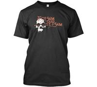 Best New Flotsam and Jetsam Thrash Metal American Band Unisex 100% Cotton Short-Sleeve T-Shirts Black XXXL