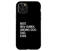 Best New Guinea Singing Dog Dad Ever Carcasa para iPhone 11 Pro