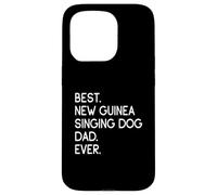 Best New Guinea Singing Dog Dad Ever Carcasa para iPhone 15 Pro