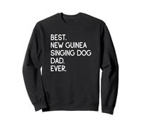 Best New Guinea Singing Dog Dad Ever Sudadera