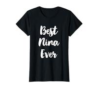 Best Nina Ever Funny Cute Camiseta
