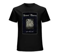 Best Nocturnal Depression Spleen Black Metal Music Mens Camiseta Black Graphic Unisex Camiseta, Negro , XXL