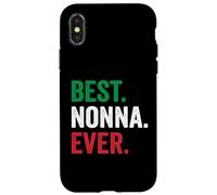 Best Nonna Ever Italian Grandma Día de la Madre Carcasa para iPhone X/XS