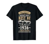 Best of 1936 Birthday Classic Car Limited Edition Men 1936 Camiseta