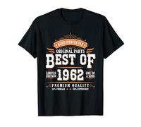 Best of 1962 Birthday Limited Edition Men Born in 1962 Camiseta