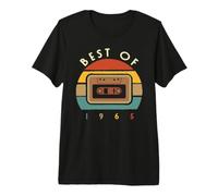 Best of 1965 - Divertida Cita con diseño de Casete Camiseta Premium