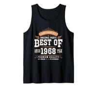 Best of 1968 Birthday Limited Edition Men Born in 1968 Camiseta sin Mangas