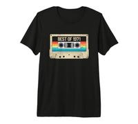 Best of 1971 - Caja de Regalo para 51 cumpleaños, diseño Vintage Camiseta Premium