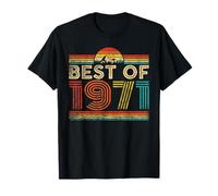 Best Of 1971 Vintage Year 1971 Classic Birthday Men Women Camiseta