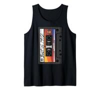 Best of 1972 Casete de Música Mixtape 1970s Party Tape Camiseta sin Mangas