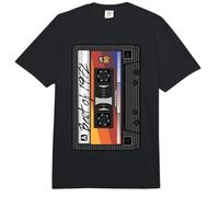 Best of 1972 Casete de Música Mixtape 1970s Party Tape Comfort Colors Adult Heavyweight T-Shirt