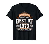 Best of 1973 Birthday Limited Edition Men Born in 1973 Camiseta