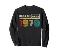 Best Of 1978 Classic Birthday 1978 Cassette Tape Vintage Sudadera