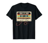 Best of 1983 Vintage 43 Cumpleaños 43 Años Mujer Hombre Camiseta
