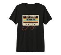 Best of 1983 Vintage 43 Cumpleaños 43 Años Mujer Hombre Camiseta Premium