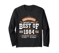 Best of 1984 Birthday Limited Edition Men Born in 1984 Manga Larga