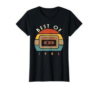 Best of 1985 - Cita Divertida con diseño de Cassette Camiseta gráfica económica