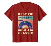Best Of 1985 I'm A Classic Vintage Retro Disco de vinilo Camiseta