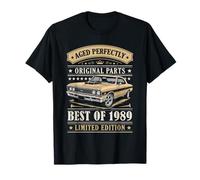 Best of 1989 Birthday Classic Car Limited Edition 1989 Camiseta