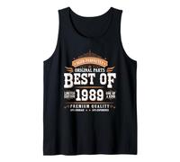 Best of 1989 Birthday Limited Edition Men Born in 1989 Camiseta sin Mangas