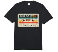 Best of 1989 Vintage 1989 Cassette Tape Men Women Birthday Comfort Colors Adult Heavyweight T-Shirt