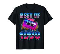 Best of 1990 36 Years Old Cassette Tape 80s 36th Birthday Camiseta