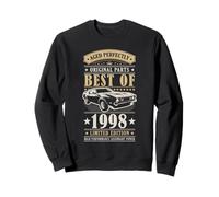 Best of 1998 Birthday Classic Car Limited Edition Men 1998 Sudadera