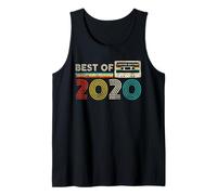 Best Of 2020 Classic Birthday 2020 Cassette Tape Vintage Camiseta sin Mangas