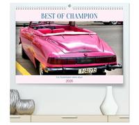 BEST OF CHAMPION - Ein Studebaker oben ohne (hochwertiger Premium Wandkalender 2026 DIN A2 quer), Kunstdruck in Hochglanz: Der US-Oldtimer Studebaker Champion in Kuba