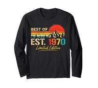 Best Of Est 1970 Limited Edition Vintage Year 1970 Birthday Manga Larga