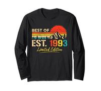 Best Of Est 1993 Limited Edition Vintage Year 1993 Birthday Manga Larga