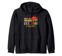 Best Of Est 2001 Limited Edition Vintage Year 2001 Birthday Sudadera con Capucha
